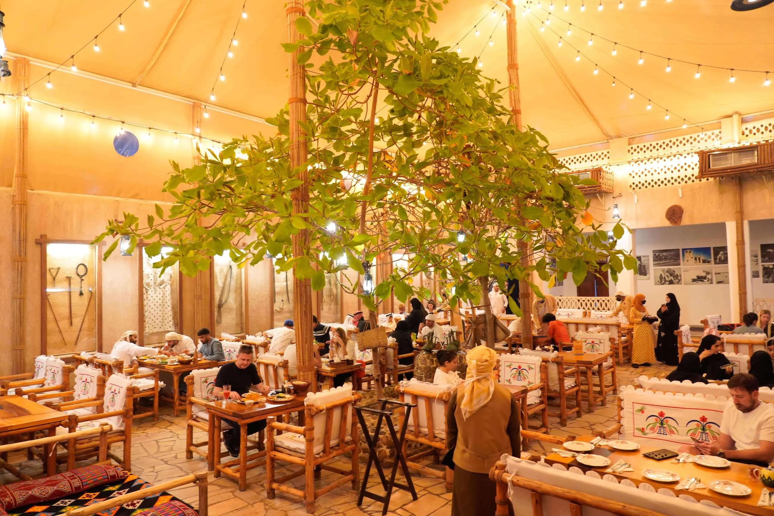 Traditional Rice and Meat at Al Khayma Heritage Restaurant