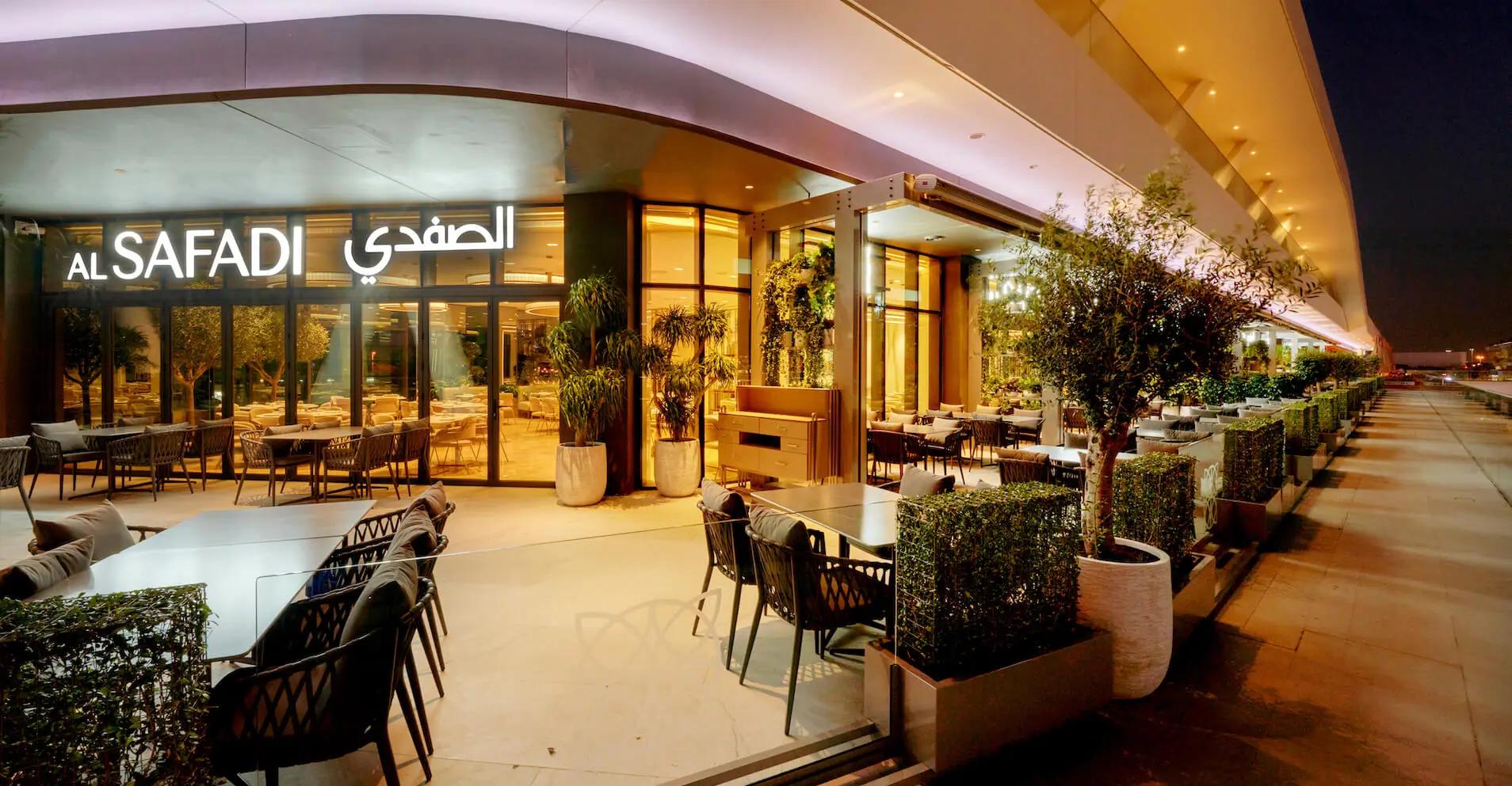 Mixed grill platter at Al Safadi Lebanese restaurant in Dubai