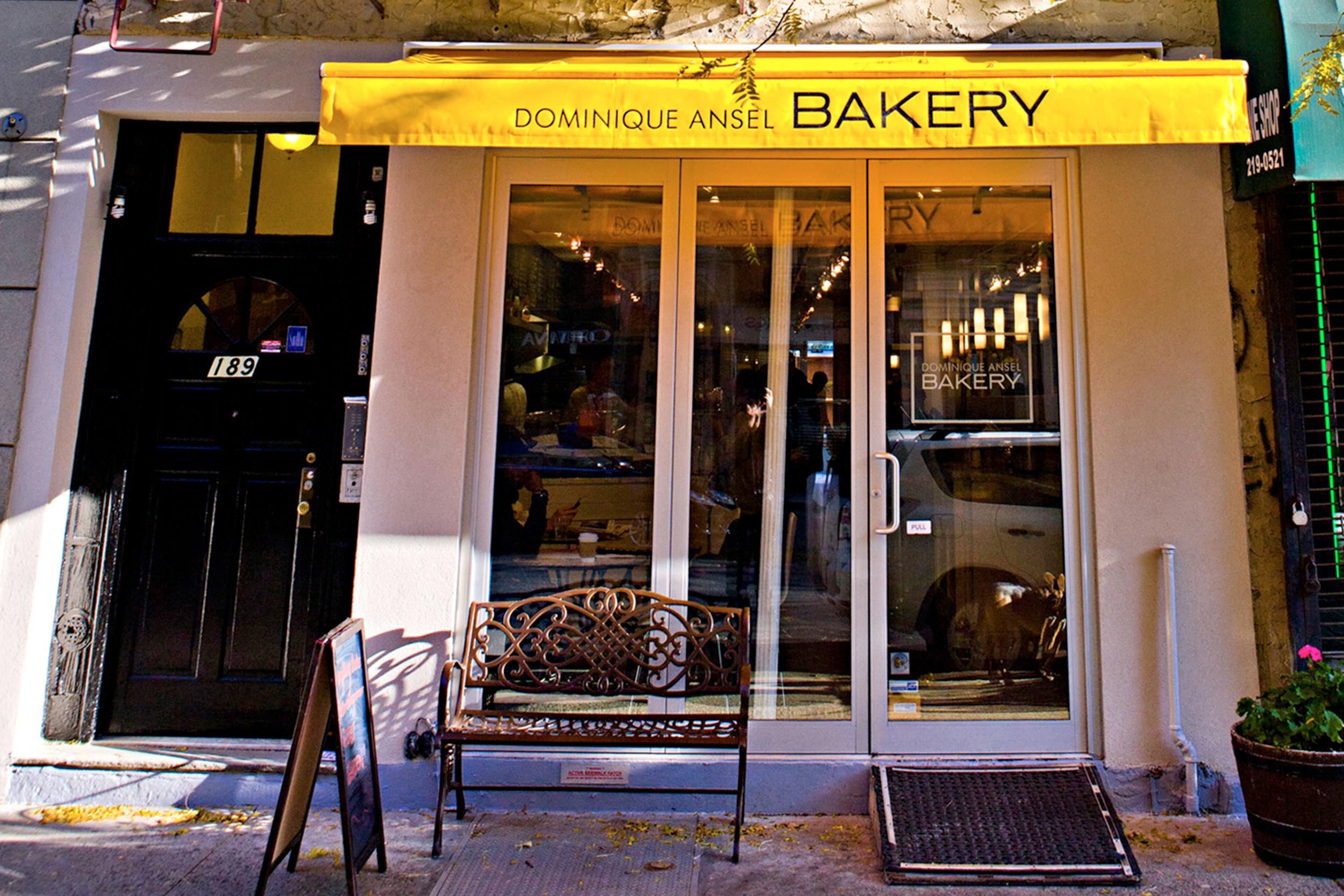 Monthly flavour Cronut pastry from Dominique Ansel Bakery in SoHo