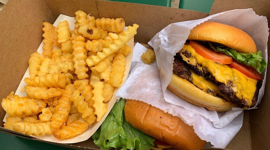 ShackBurger with fries