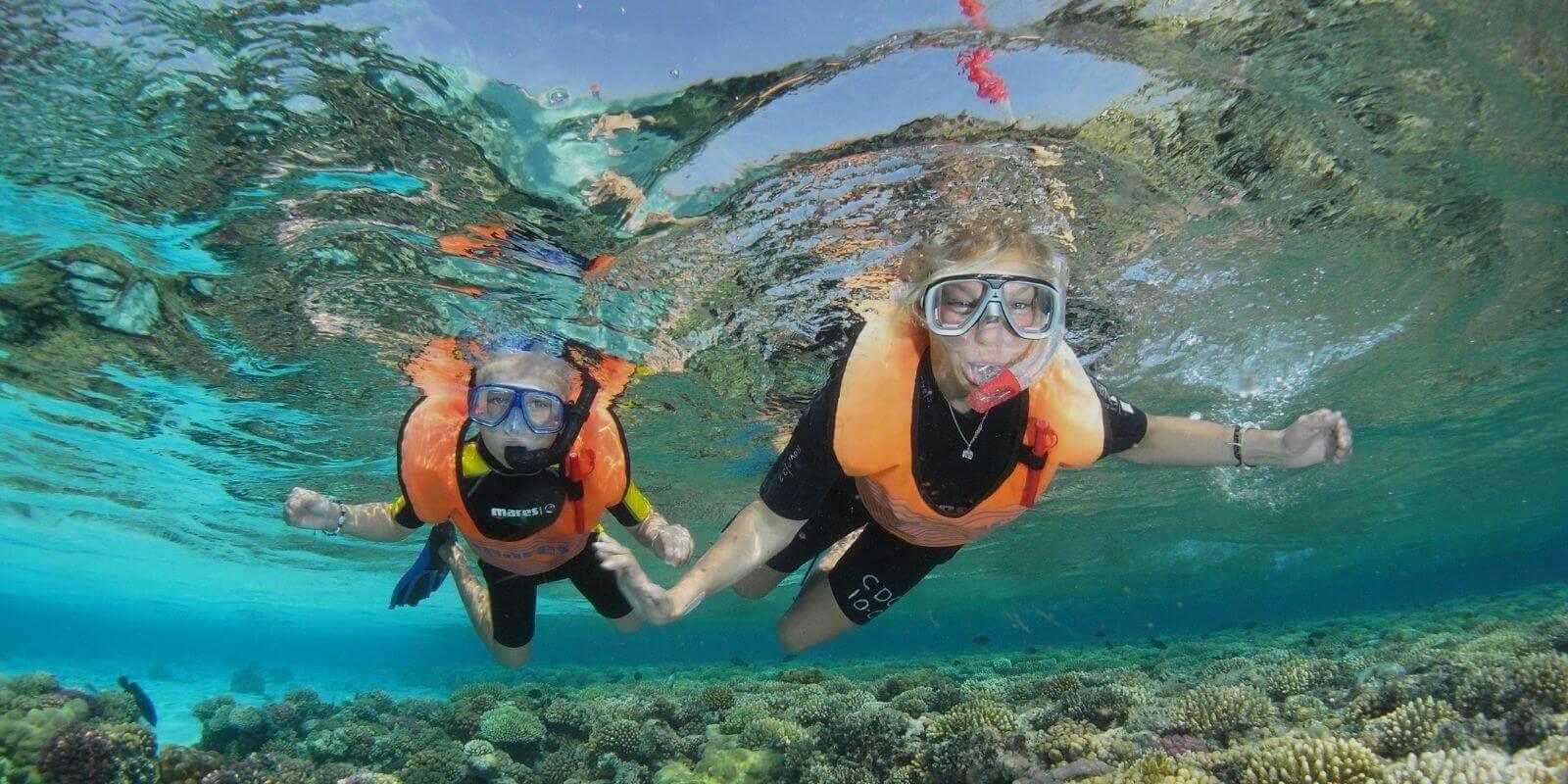 Pick Sharm El Sheikh if you want to snorkel directly from the shore