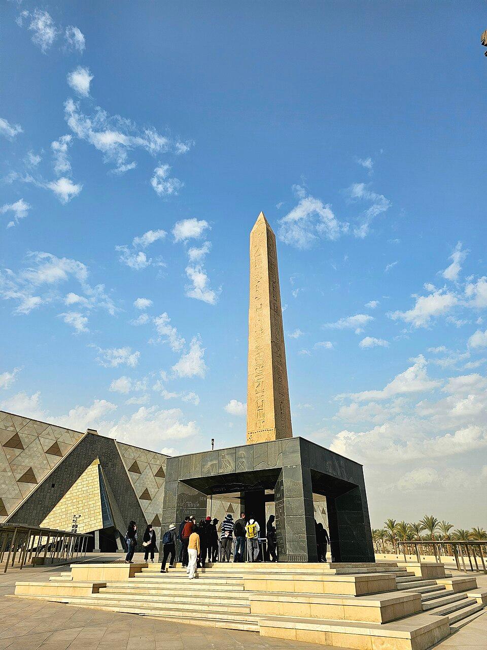 Al Mashrafia restaurant inside the Grand Egyptian Museum complex